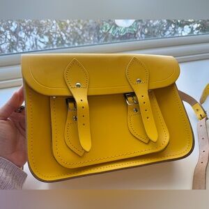 The Cambridge Satchel Company Yellow Leather Satchel – Made in England